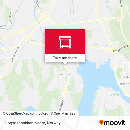 Hogsnesbakken Nedre map