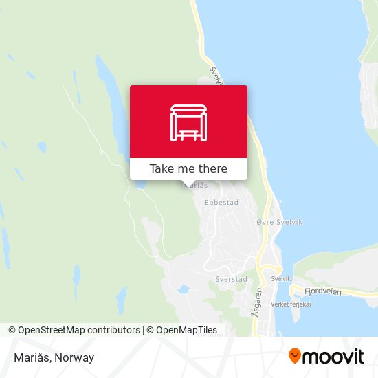 Mariås map