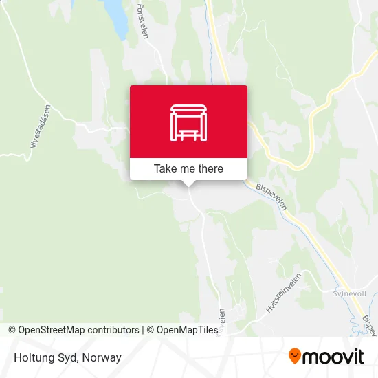 Holtung Syd map