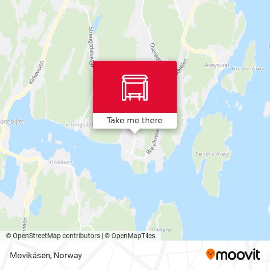 Movikåsen map