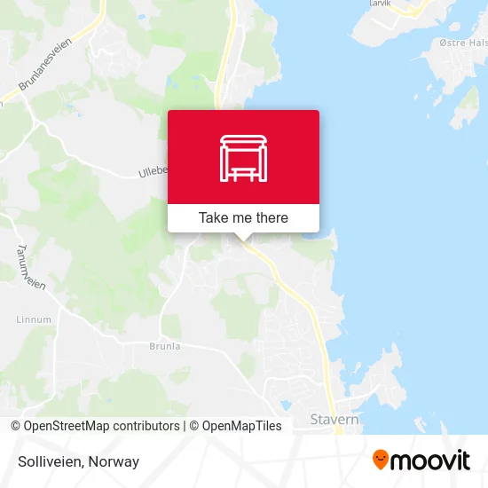 Solliveien map