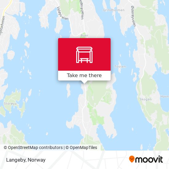 Langeby map