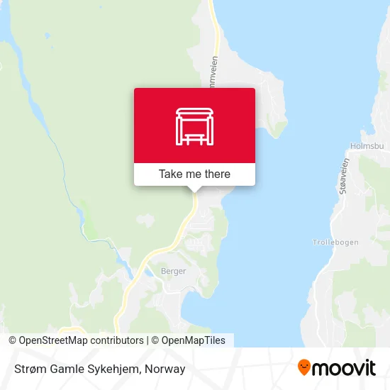 Strøm Gamle Sykehjem map