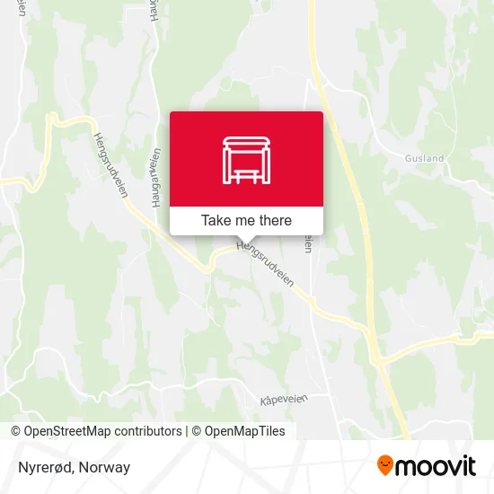 Nyrerød map