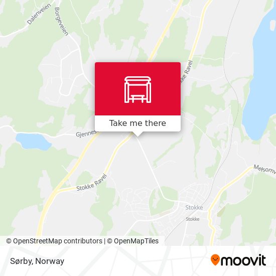 Sørby map