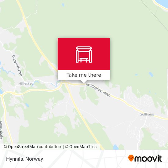 Hynnås map