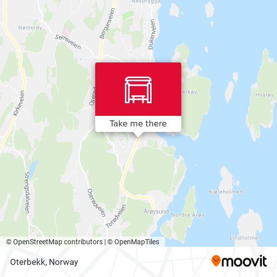 Oterbekk map