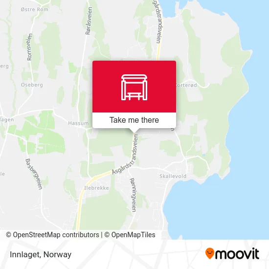 Innlaget map