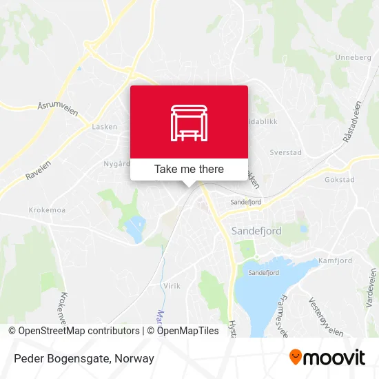 Peder Bogensgate map