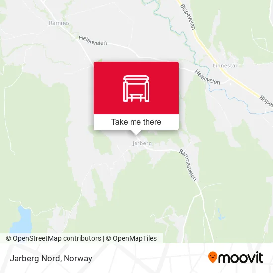 Jarberg Nord map