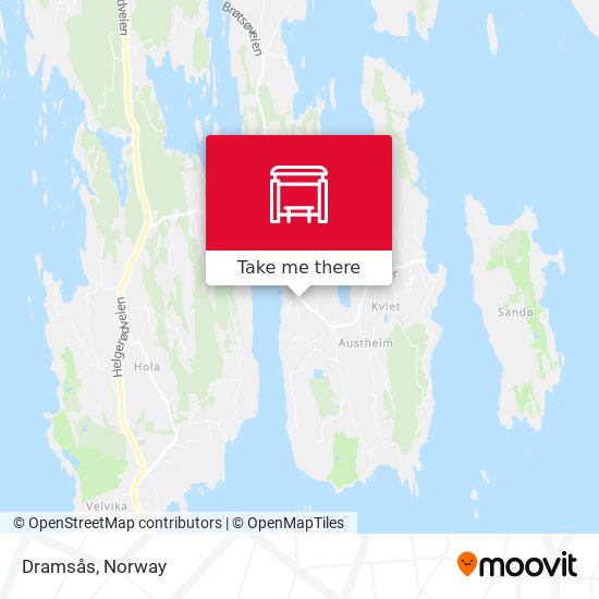 Dramsås map