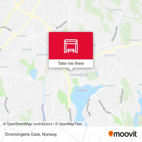 Dronningens Gate map