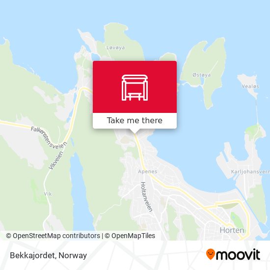 Bekkajordet map