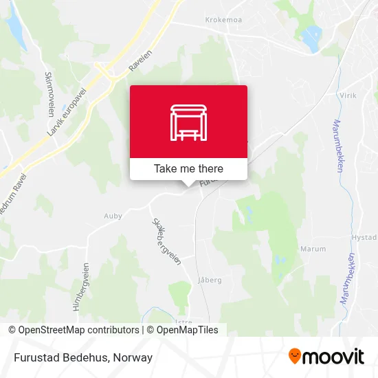 Furustad Bedehus map