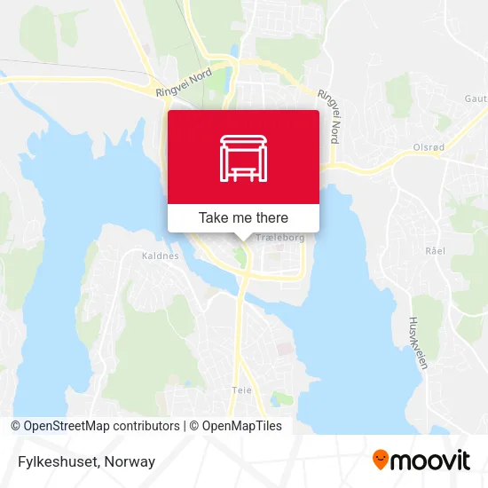 Fylkeshuset map