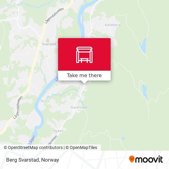 Berg Svarstad map