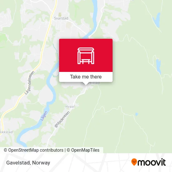 Gavelstad map