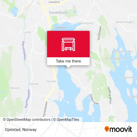Gjelstad map