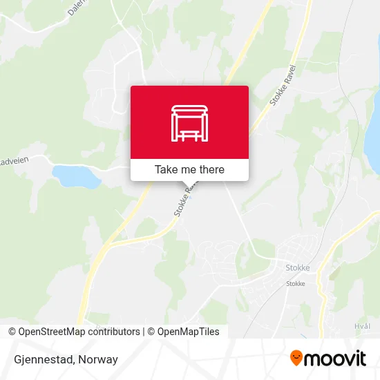 Gjennestad map