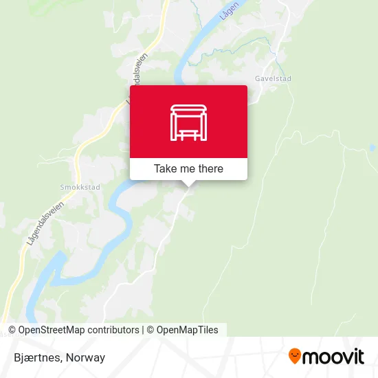 Bjærtnes map