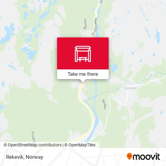 Rekevik map