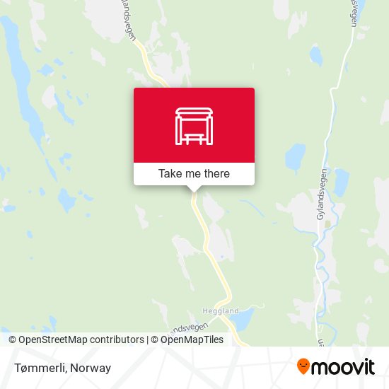 Tømmerli map