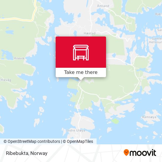 Ribebukta map