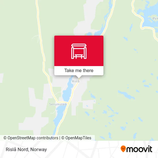 Rislå Nord map