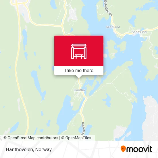 Hanthoveien map
