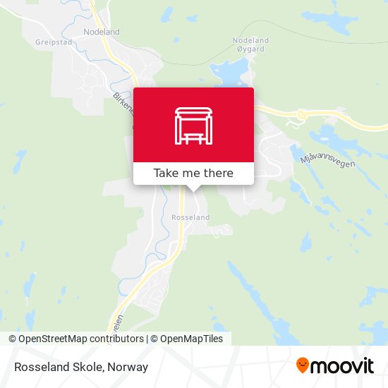 Rosseland Skole map