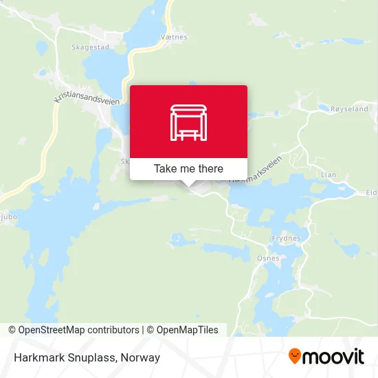 Harkmark Snuplass map