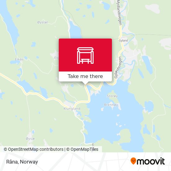 Råna map