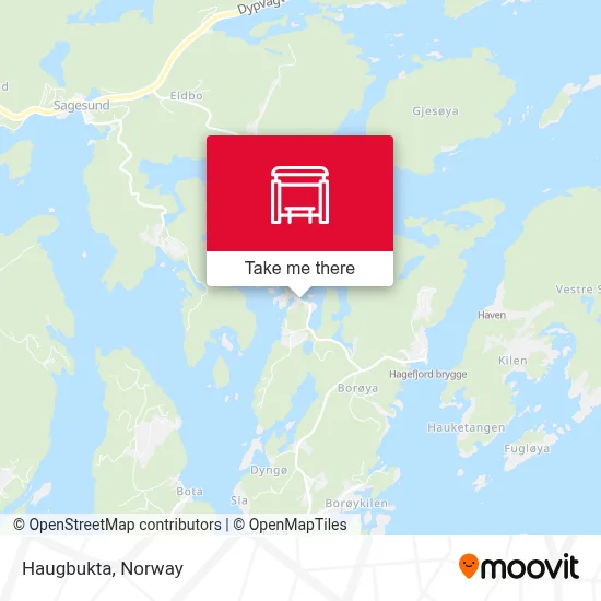 Haugbukta map