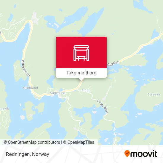 Rødningen map