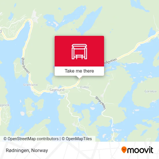 Rødningen map