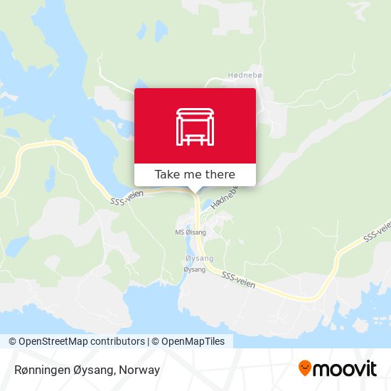 Rønningen Øysang map