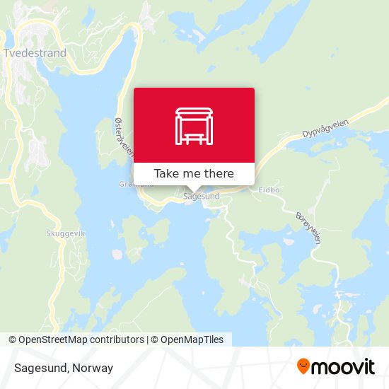 Sagesund map