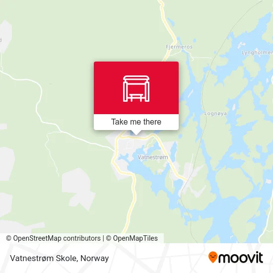 Vatnestrøm Skole map