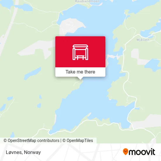 Løvnes map