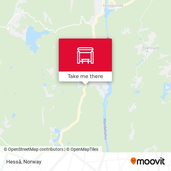 Hesså map