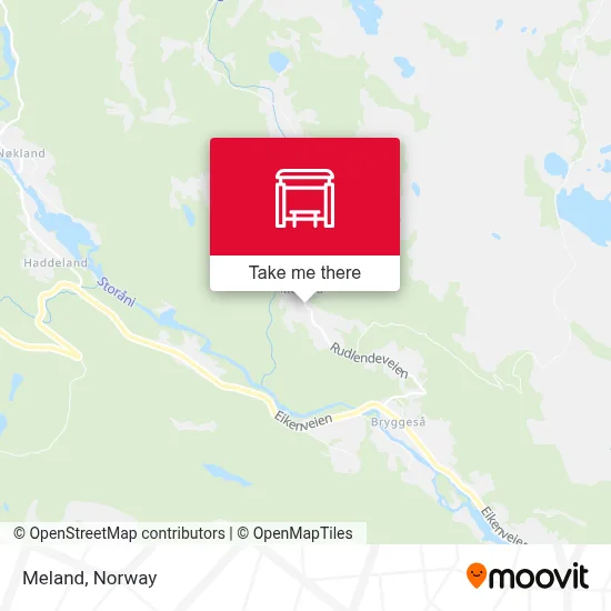 Meland map