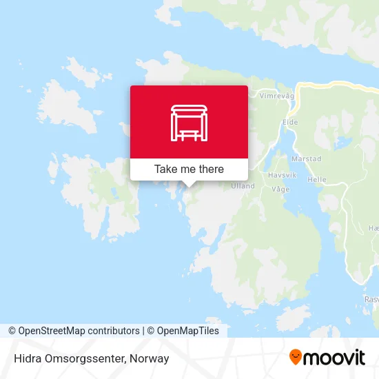 Hidra Omsorgssenter map