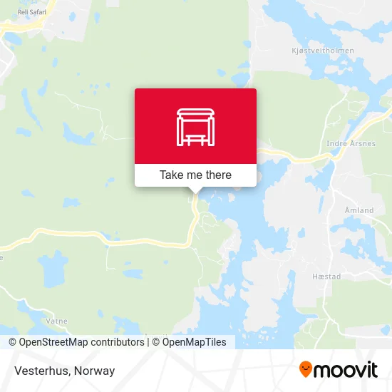 Vesterhus map