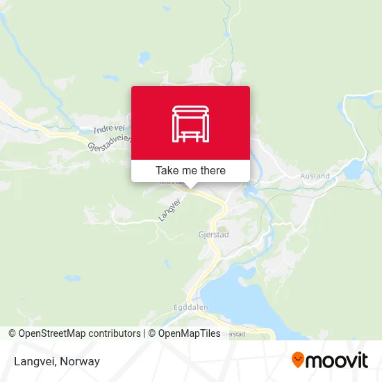 Langvei map