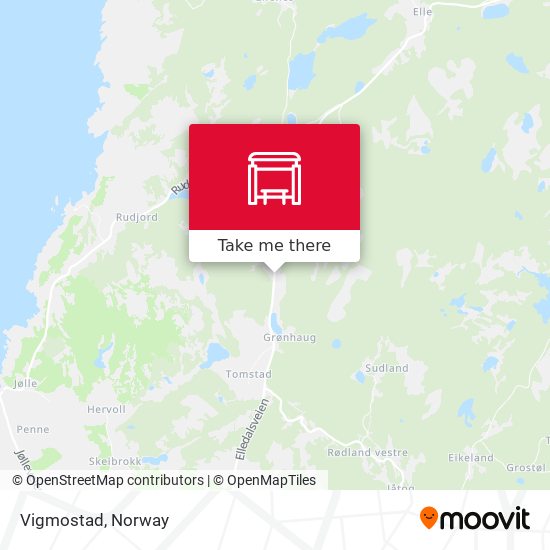 Vigmostad map