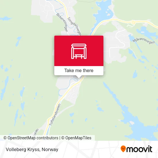 Volleberg Kryss map