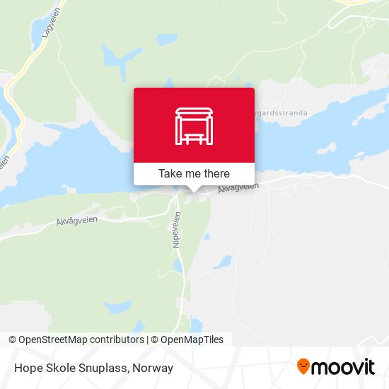 Hope Skole Snuplass map