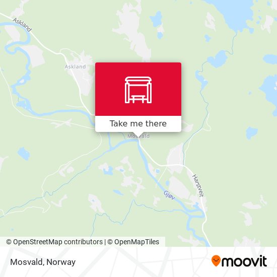 Mosvald map