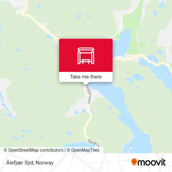 Ålefjær Syd map
