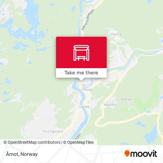 Åmot map